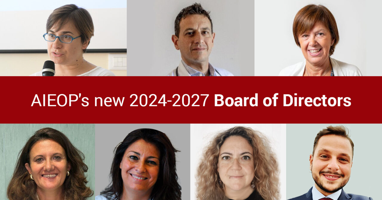 AIEOP’s new 2024-2027 Board of Directors