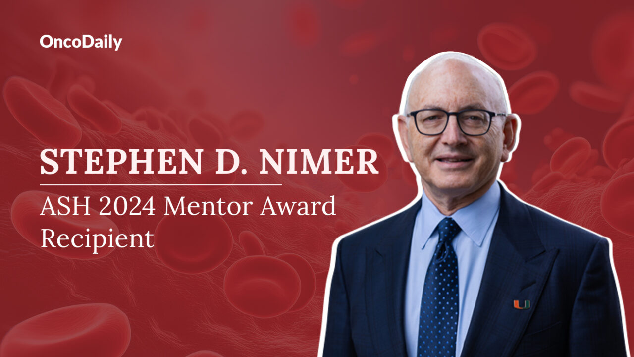 Stephen Nimer received the 2024 ASH Mentor Award