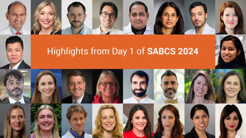 Highlights from Day 1 of SABCS 2024