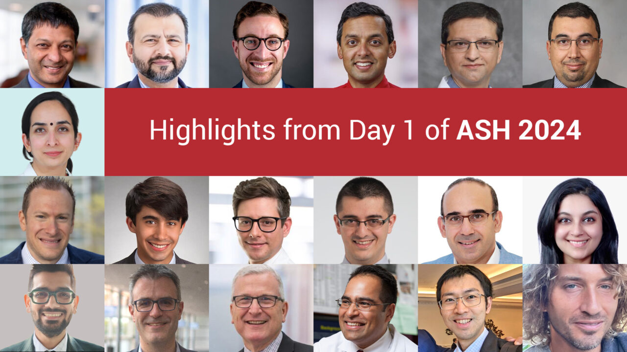 Highlights from Day 1 of ASH 2024 Annual Meeting and Exposition