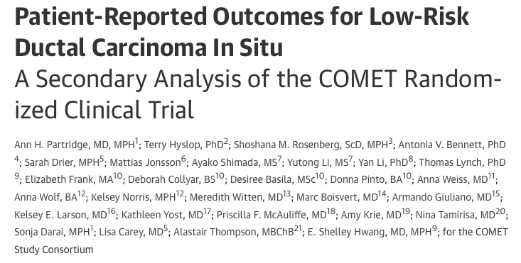 Fumiko Ladd Chino: “Guideline-concordant care” vs active monitoring in 957 patients