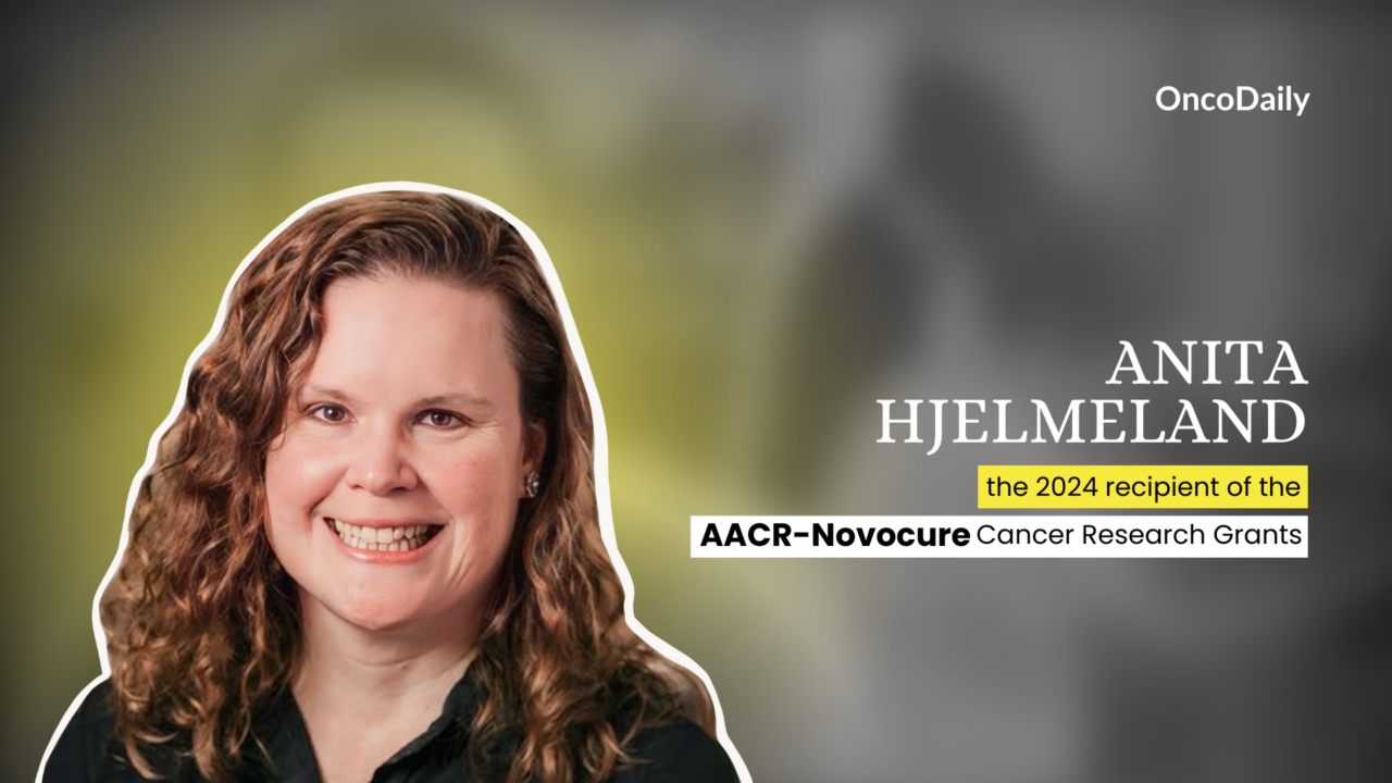 Anita Hjelmeland is the recipient of the AACR-Novocure Cancer Research Grants 2024