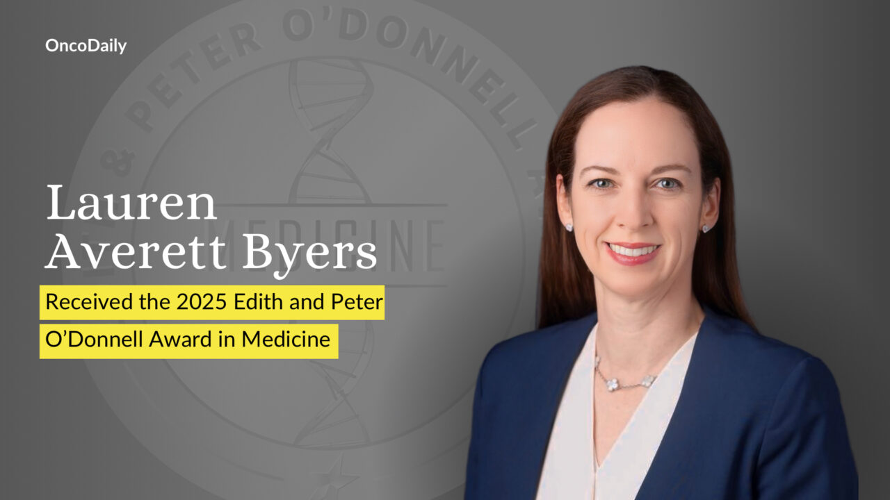 Lauren Averett Byers has been awarded the 2025 Edith and Peter O’Donnell Award in Medicine