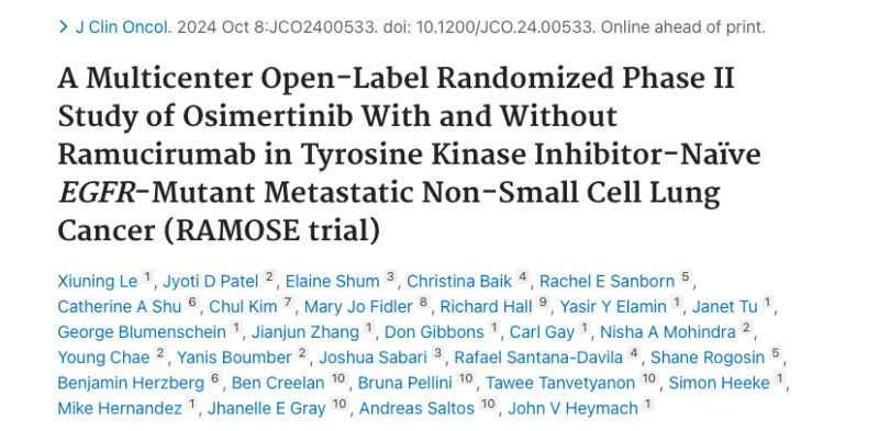 Lung Cancer Trial Highlights from 2024 By Yakup Ergün