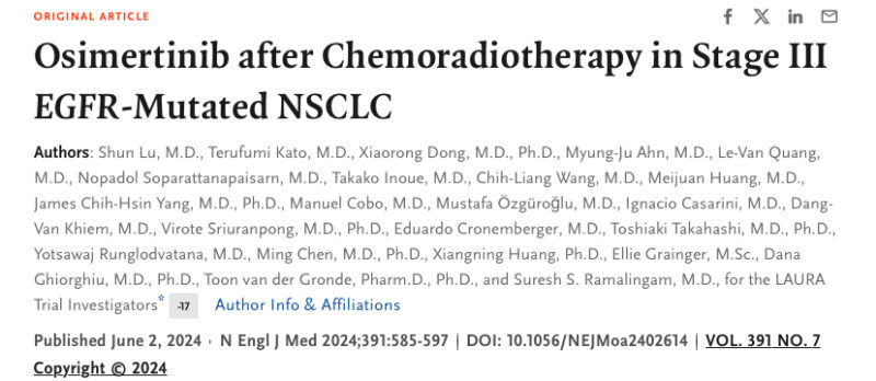 Lung Cancer Trial Highlights from 2024 By Yakup Ergün