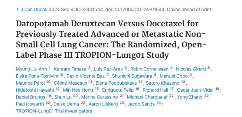 Lung Cancer Trial Highlights from 2024 By Yakup Ergün