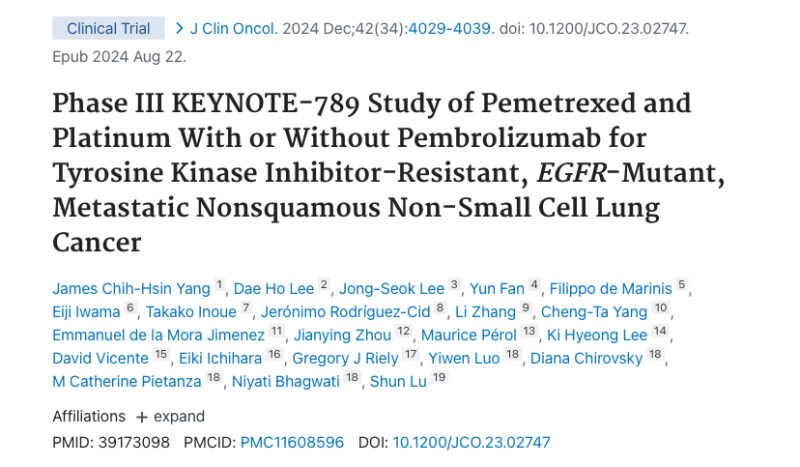 Lung Cancer Trial Highlights from 2024 By Yakup Ergün