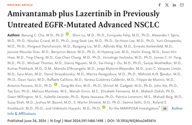 Lung Cancer Trial Highlights from 2024 By Yakup Ergün