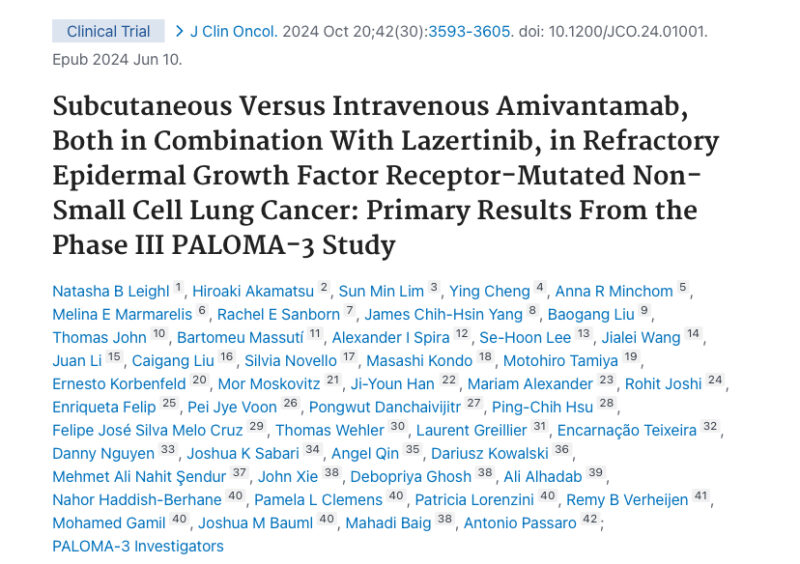 Lung Cancer Trial Highlights from 2024 By Yakup Ergün