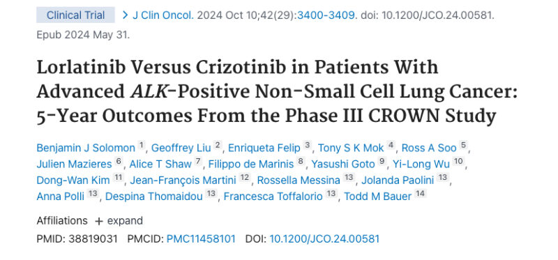 Lung Cancer Trial Highlights from 2024 By Yakup Ergün