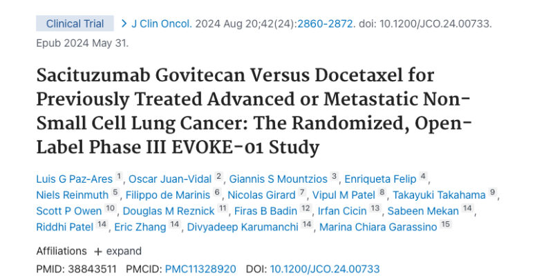 Lung Cancer Trial Highlights from 2024 By Yakup Ergün