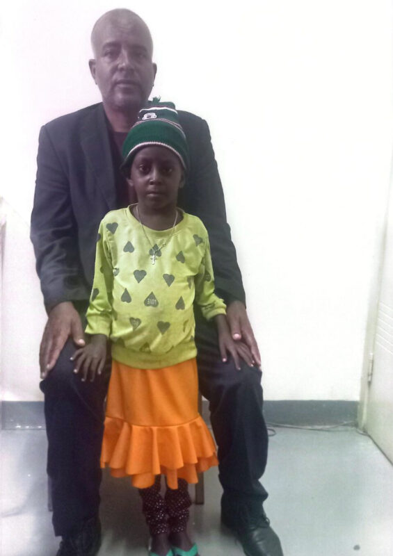 ‘Voice of the families’: Jimmawork and her father - CANCaRe Africa