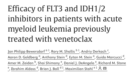 Talha Badar: Venetoclax and Azacitidine for elderly AML ineligible for intensive Induction