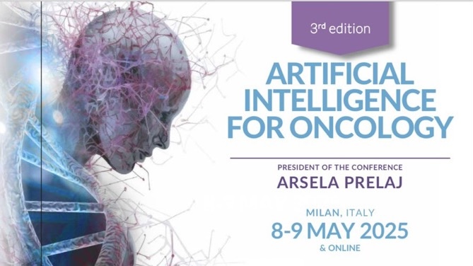 Arsela Prelaj: The program of the 3rd edition of the AI for Oncology conference