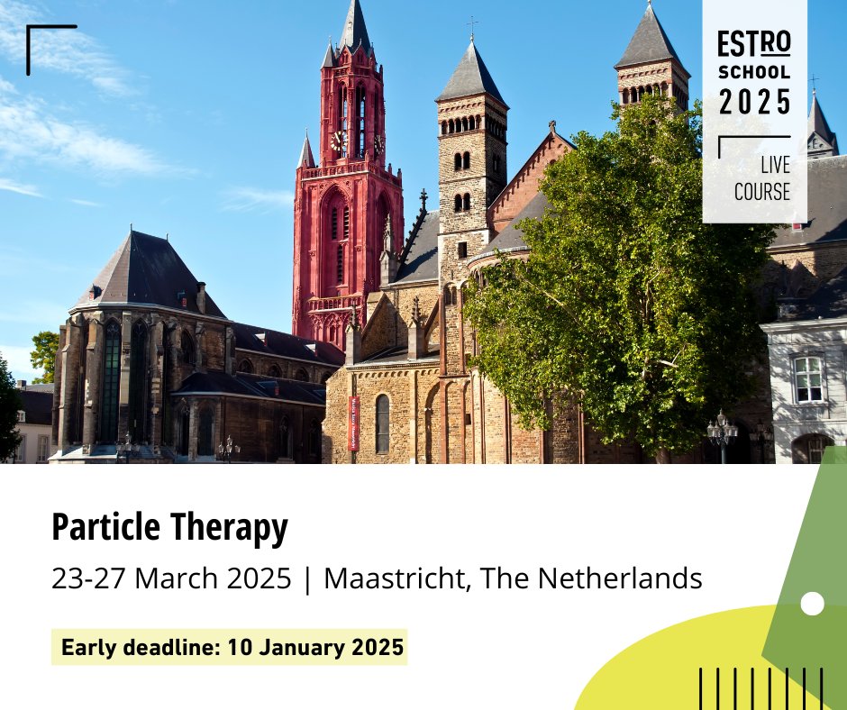 Registration open for the ESTRO Particle Therapy Course