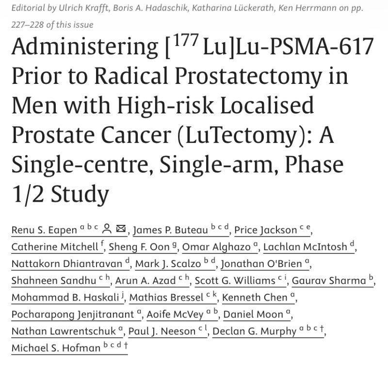 Michael Hofman‘s top 10 publications from 2024 which ProsTic contributed to