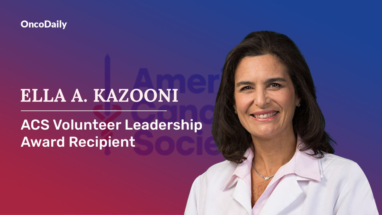 Ella Kazerooni Received the American Cancer Society Volunteer Leadership Award