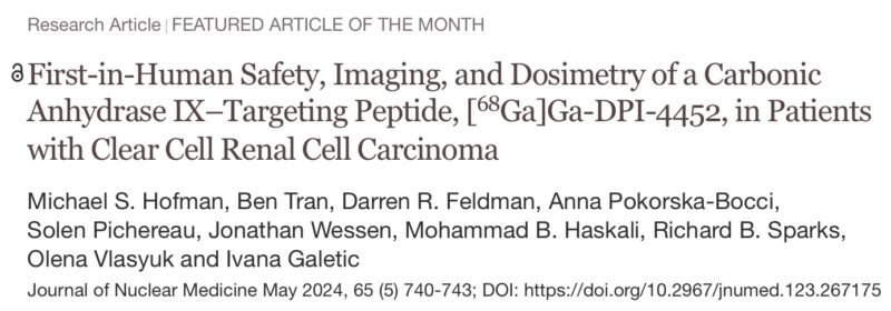 Michael Hofman‘s top 10 publications from 2024 which ProsTic contributed to