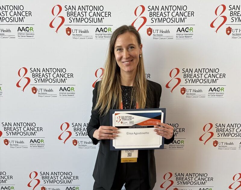 Elisa Agostinetto: San Antonio Breast Cancer Symposium is my favourite congress of the year