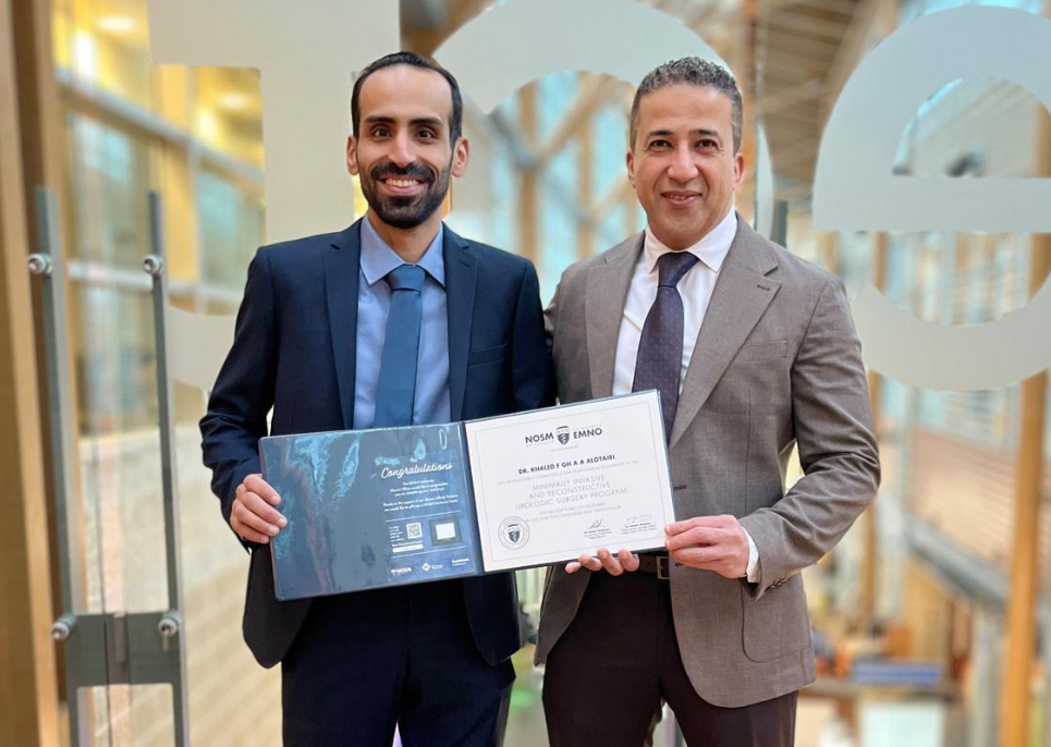 Khaled Alotaibi completed his fellowship from NOSM University