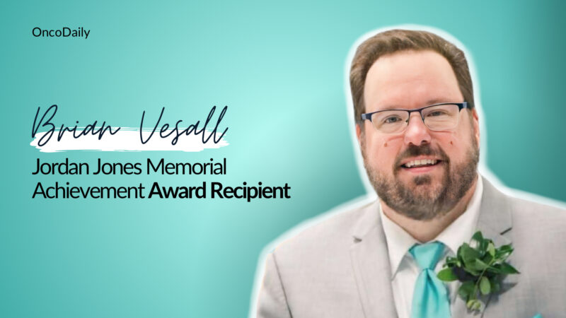 Brian Vesall Received the Jordan Jones Memorial Achievement Award for Advocacy and Leadership