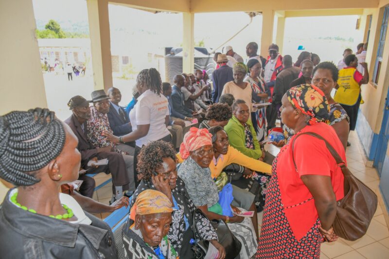 A massive turnout for the free cancer screening event by NCI of Kenya and Bongaa Health Foundation - NCI of Kenya