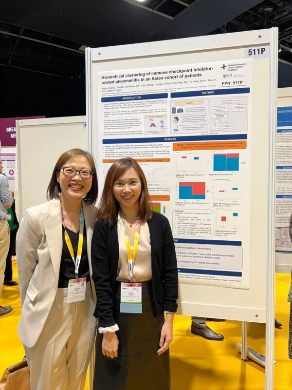 National University Cancer Institute, Singapore clinicians had the exciting opportunity to present their work at the ESMO Asia 2024