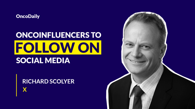 OncoInfluencers to Follow on Social Media: Richard Scolyer