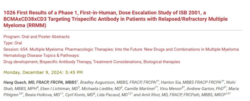 Vincent Rajkumar: My Top 5 ASH24 myeloma abstracts