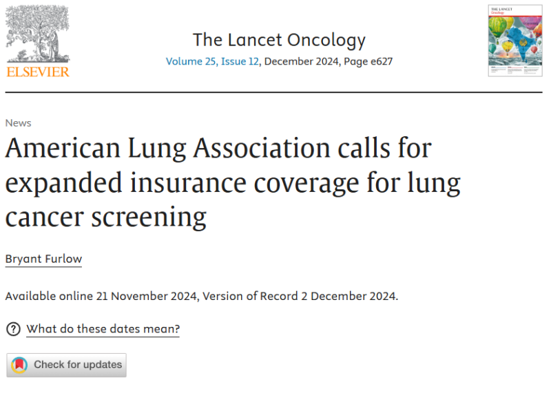 Drew Moghanaki: UCLA continues to increase awareness about Lung Cancer Screening