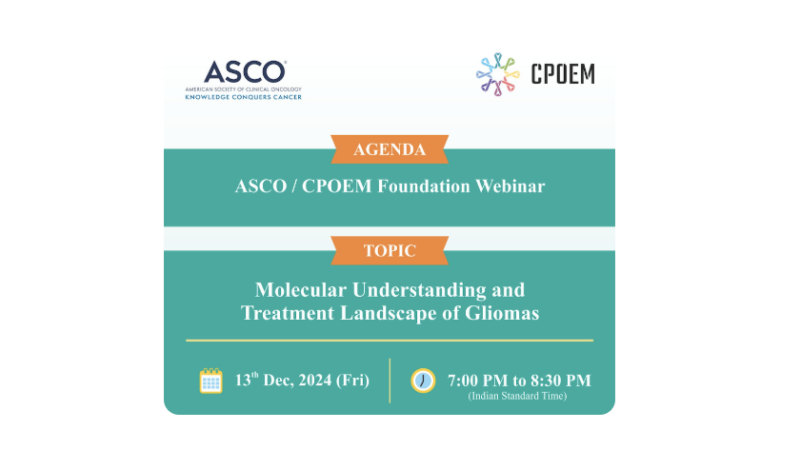 CPOEM Foundation webinar on the Molecular Understanding and Treatment Landscape of Gliomas
