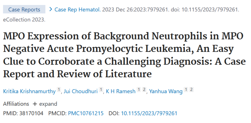 Siba El Hussein on rare presentations of Acute promyelocytic leukemia