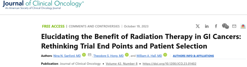 Nina Niu Sanford: Our comprehensive assessment of NCI cooperative group trials is out