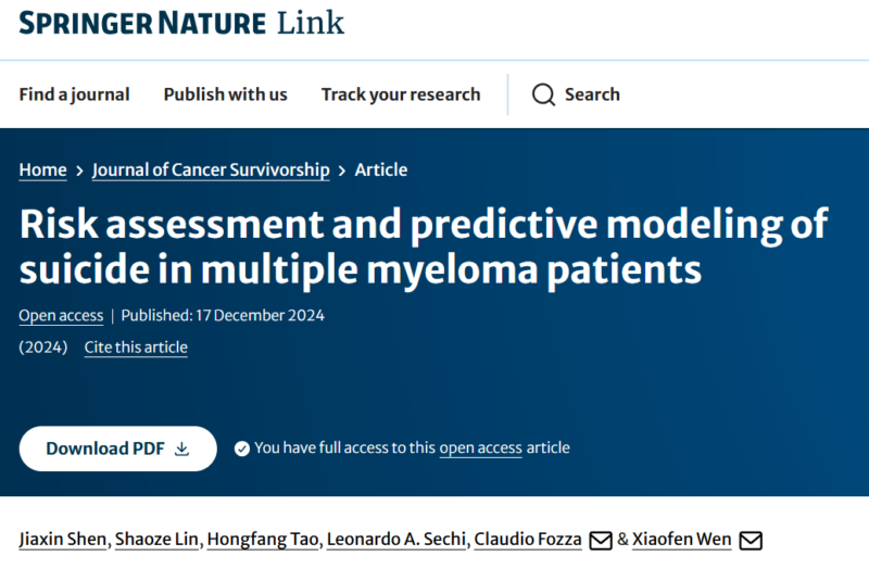 Myeloma Paper of the Day, December 18th, suggested by Robert Orlowski