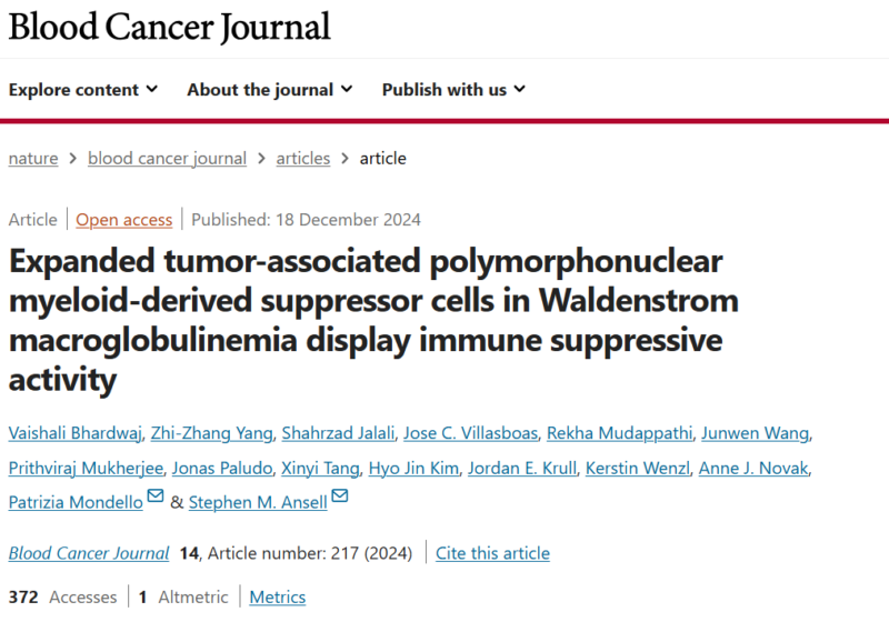 Myeloma Paper of the Day, December 21st, suggested by Robert Orlowski