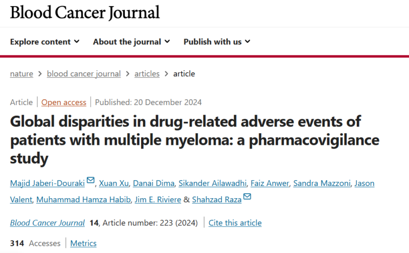 Myeloma Paper of the Day, December 22nd, suggested by Robert Orlowski