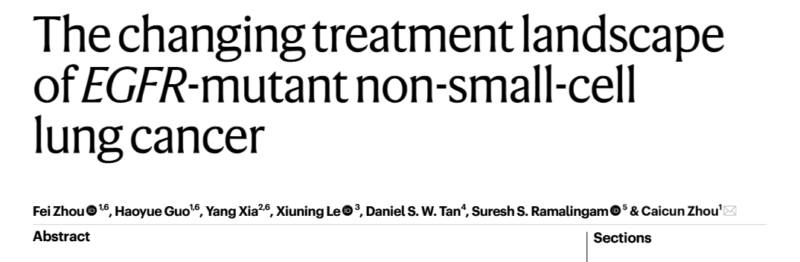 2024 Marks The 20th Anniversary of The Discovery of EGFR in NSCLC