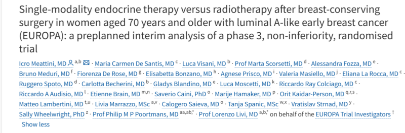 A summary of important studies in breast cancer from 2024 by Yakup Ergün