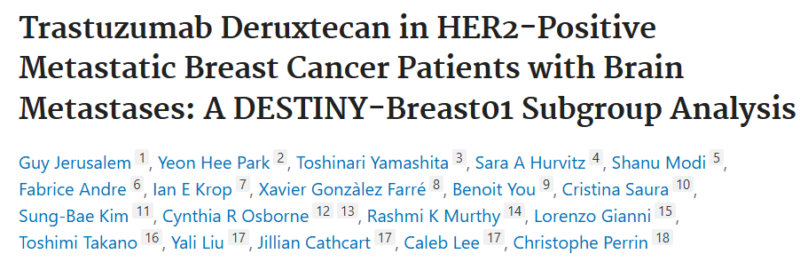 A summary of important studies in breast cancer from 2024 by Yakup Ergün