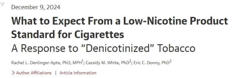 Low-Nicotine Product 