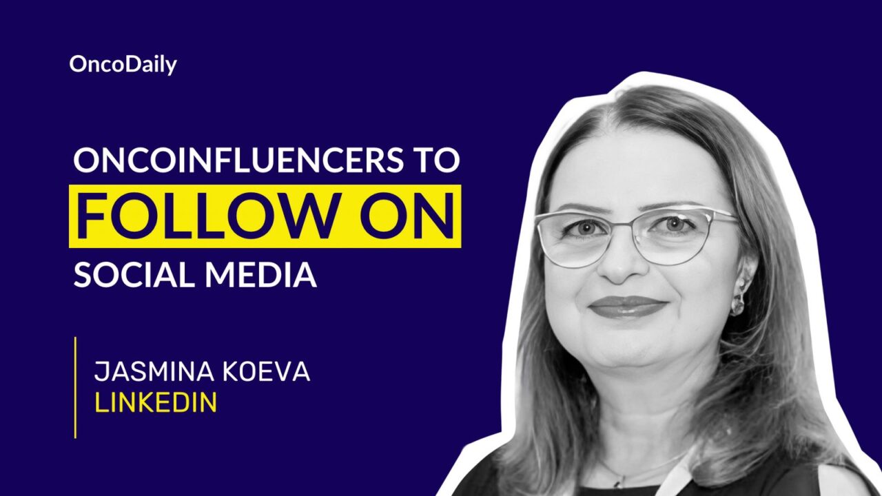 OncoInfluencers to Follow on Social Media: Jasmina Koeva