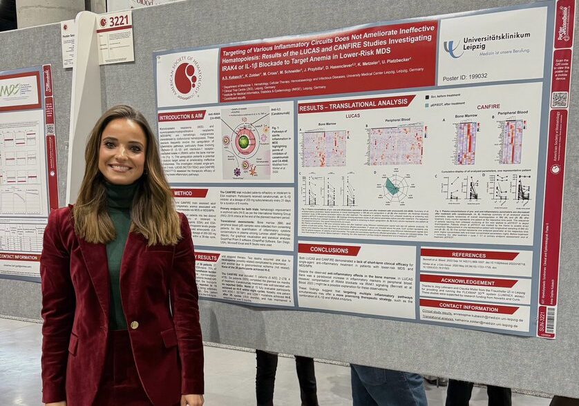 Anne Sophie Kubasch: Presenting the results of the LUCAS and CANFIRE trials at ASH 2024