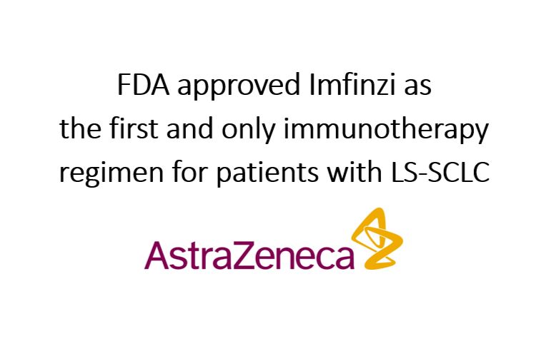 AstraZeneca’s Imfinzi has been approved in the US for the treatment of adult patients with limited-stage SCLC