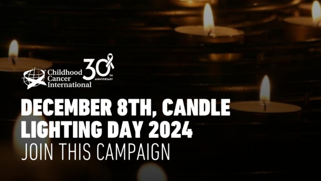 Childhood Cancer International invites you to show solidarity on Worldwide Candle Lighting Day