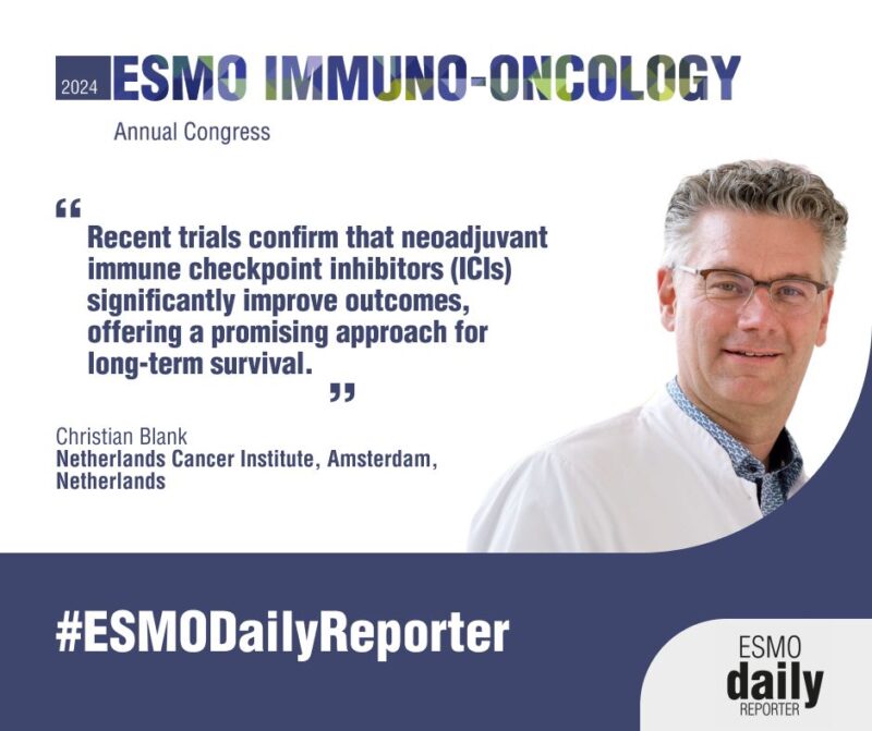 ESMO - Neoadjuvant immunotherapy sets a new standard in stage III melanoma