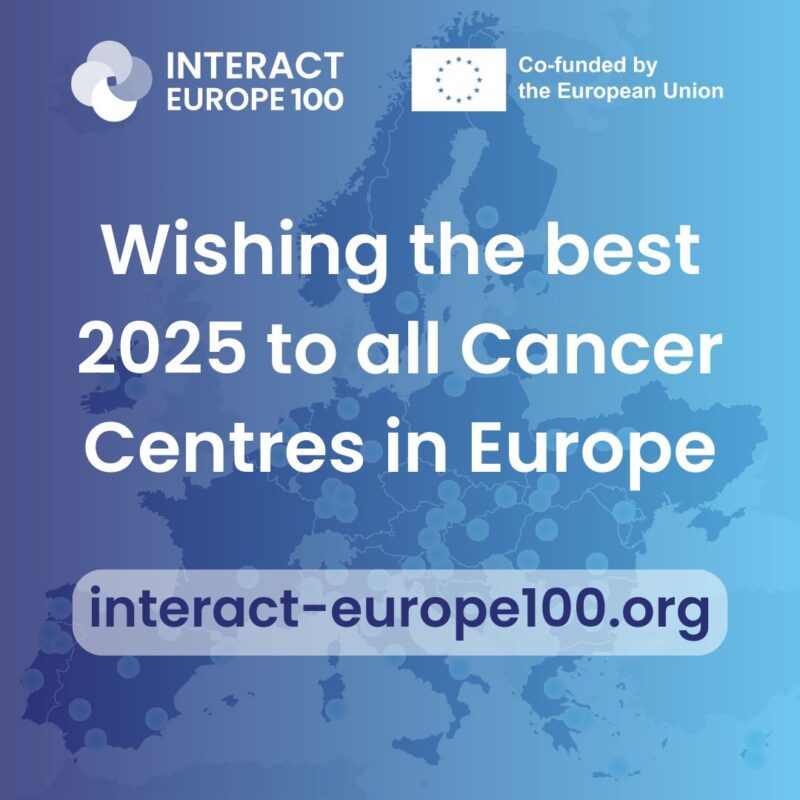 European Cancer Organisation - Happy holidays to all the cancer centres joining Interact Europe100