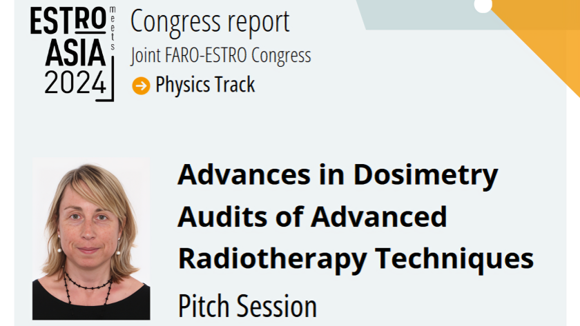 How Dosimetry Audits Enhance Safety and Effectiveness of RT – ESTRO