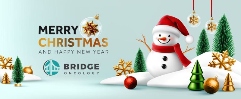 Jordan Johnson: Celebrating Partnership and Progress - Warm Wishes from Bridge Oncology this Holiday Season