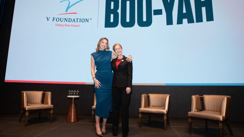 Hannah Storm: Special snapshots from hosting the V Foundation BooYah research symposium