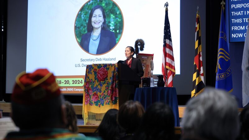 Monica Bertagnolli: I recently welcomed Secretary of the Interior Deb Haaland to NIH